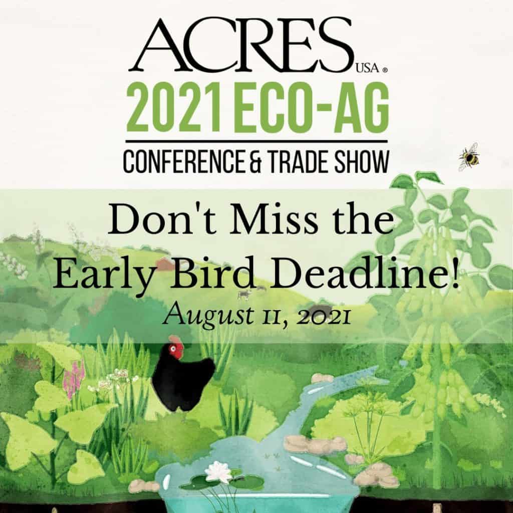 Eco-Ag early bird graphic reminder
