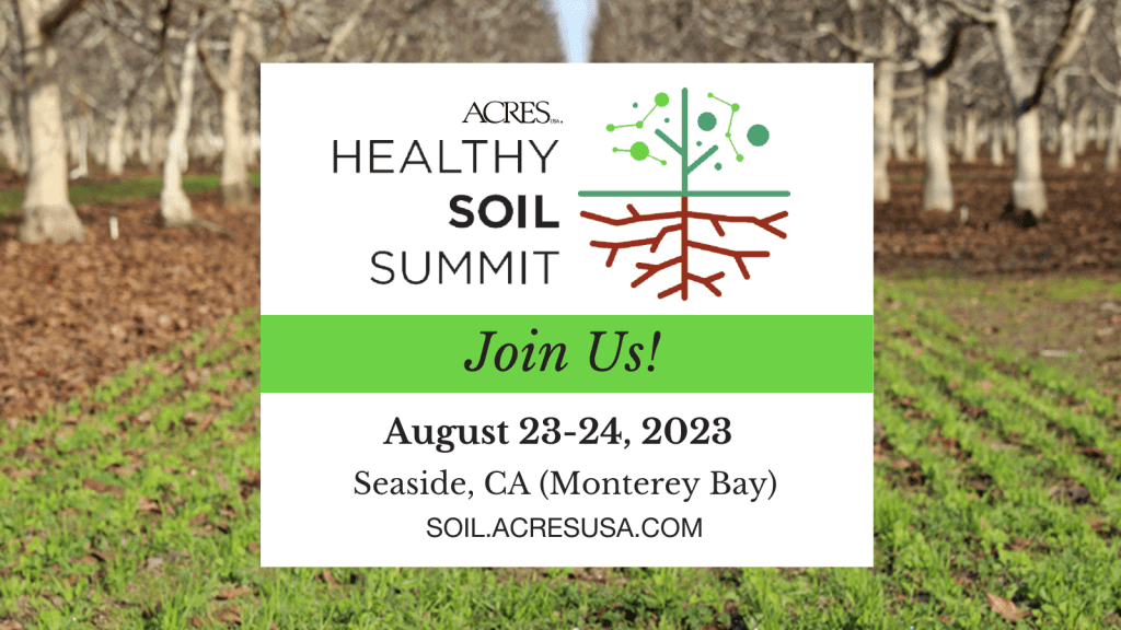 2023 Healthy Soil Summit info